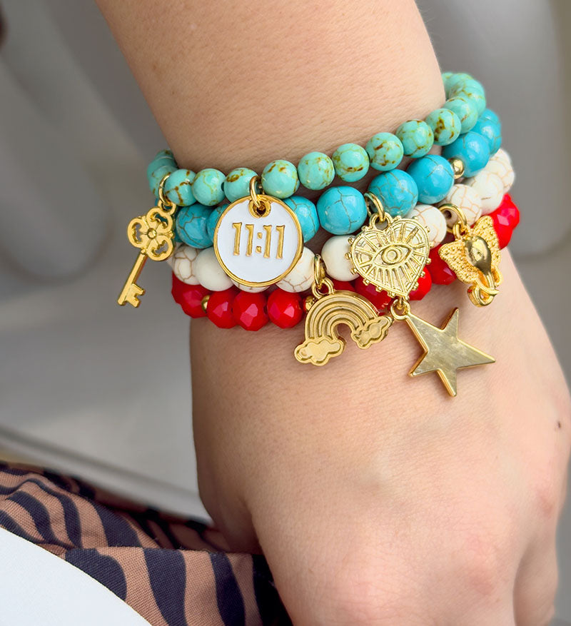 Set Alaia de 4 pulseras