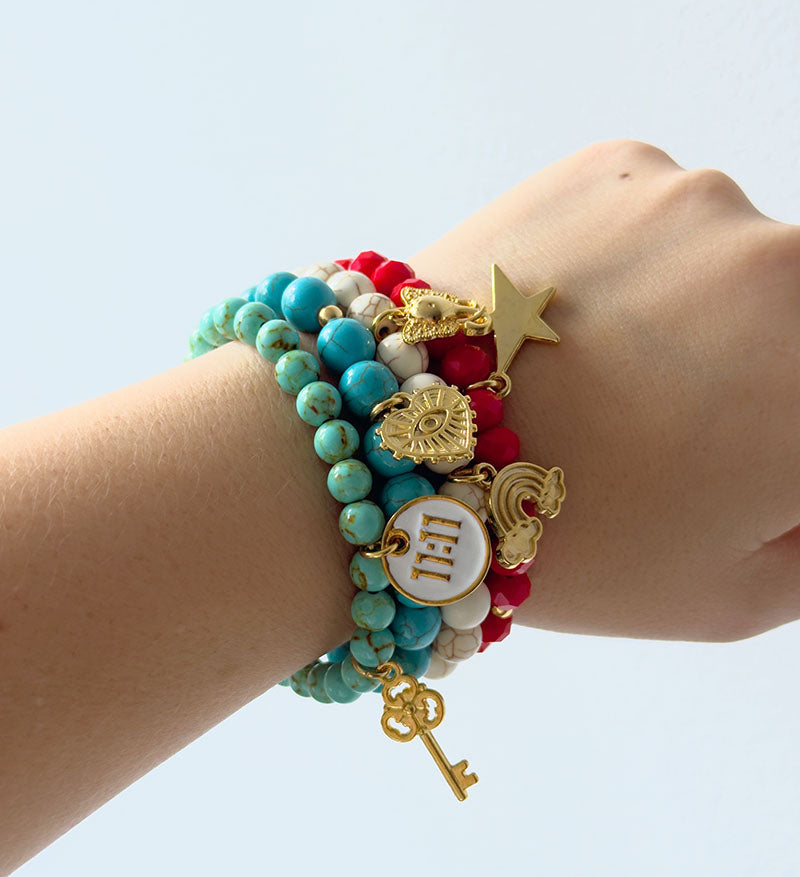 Set Alaia de 4 pulseras