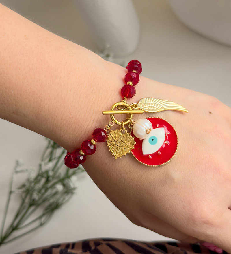 Pulsera Aura roja