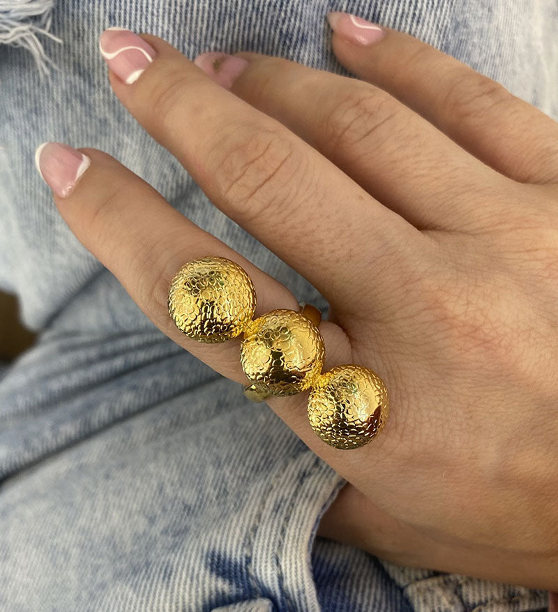 Anillo tres circulos