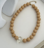 Collar Cora beige