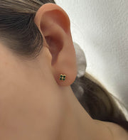 Set trébol verde cadena + topos