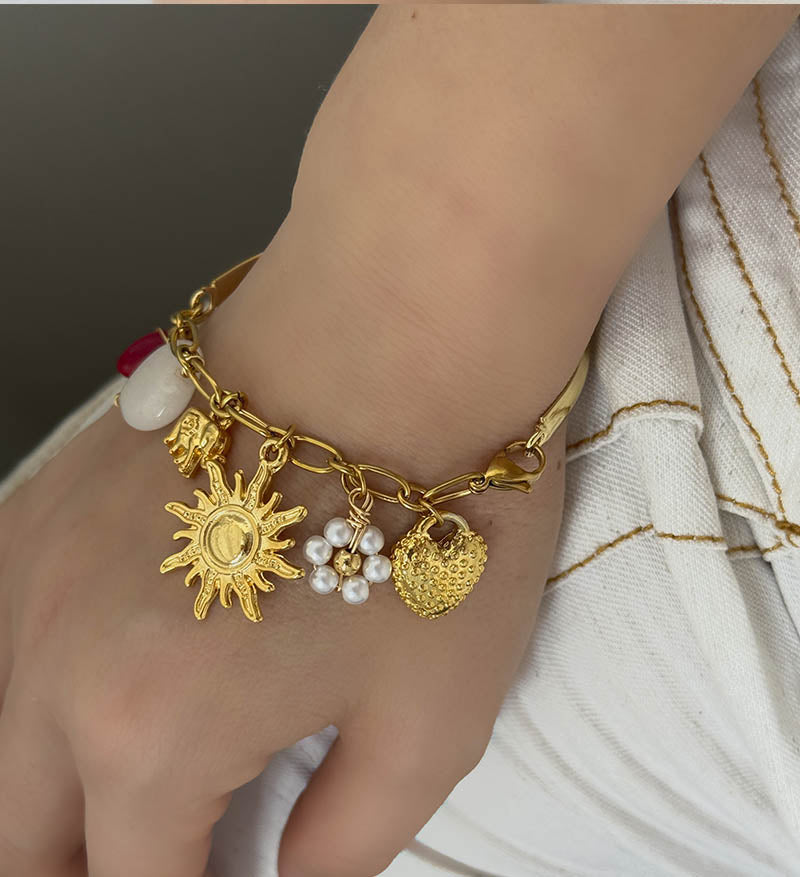 Pulsera Dorada Solecito