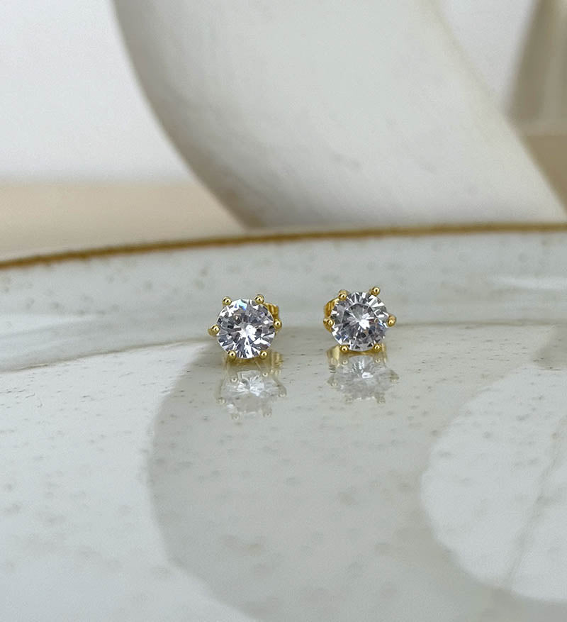 Set cadena cruz circones blancos + topos