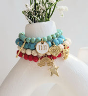 Set Alaia de 4 pulseras