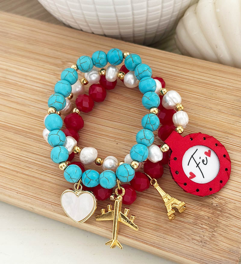 Trio de pulseras