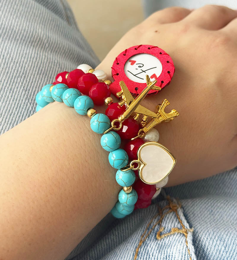Trio de pulseras