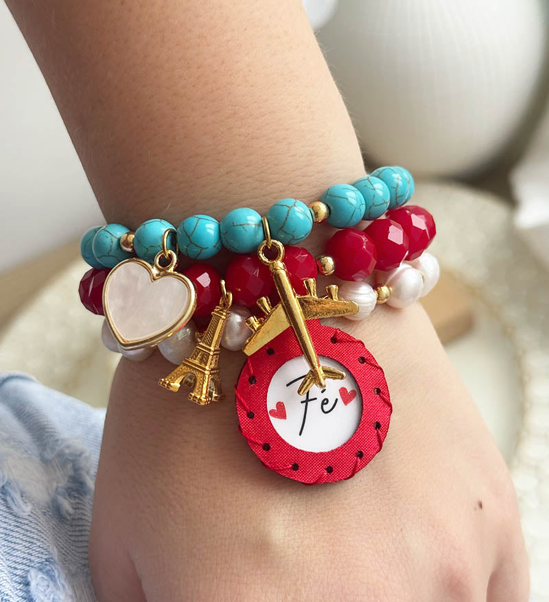 Trio de pulseras