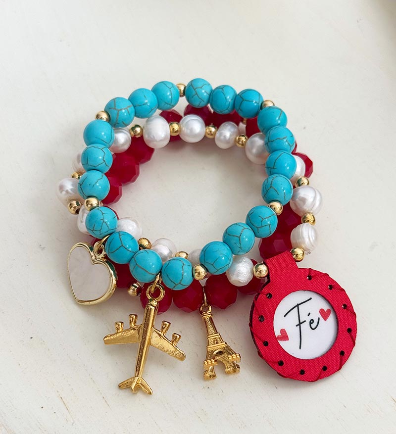 Trio de pulseras
