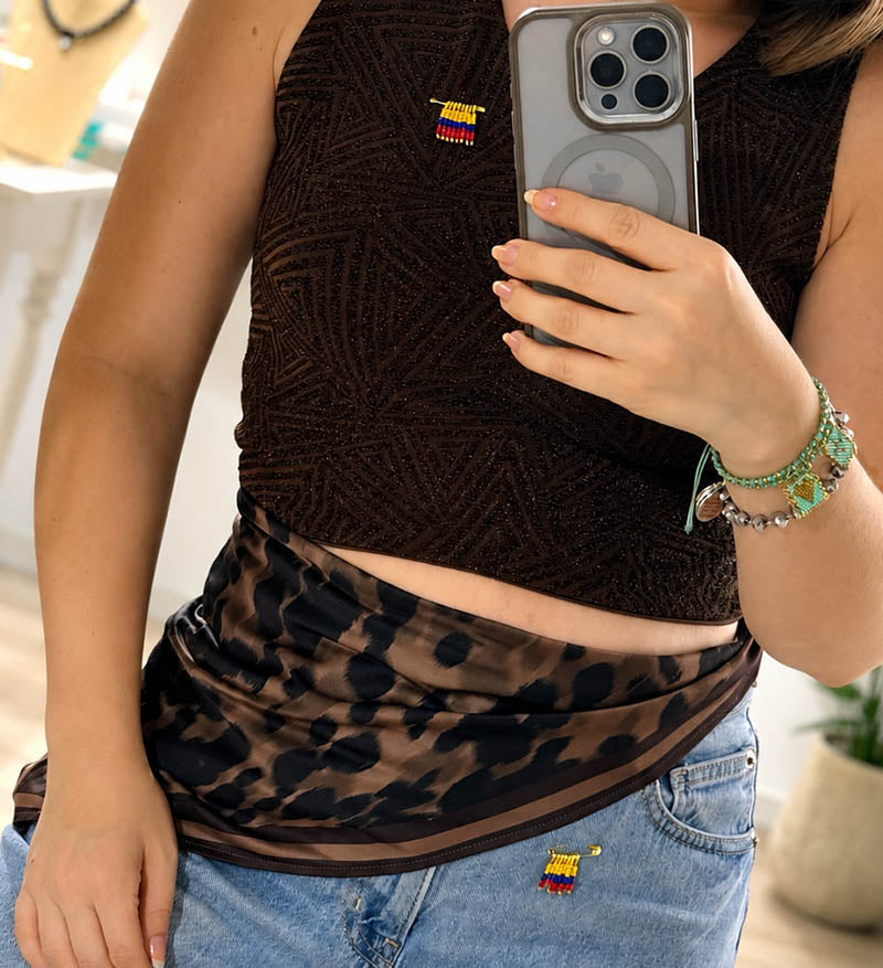 Pin Tricolor