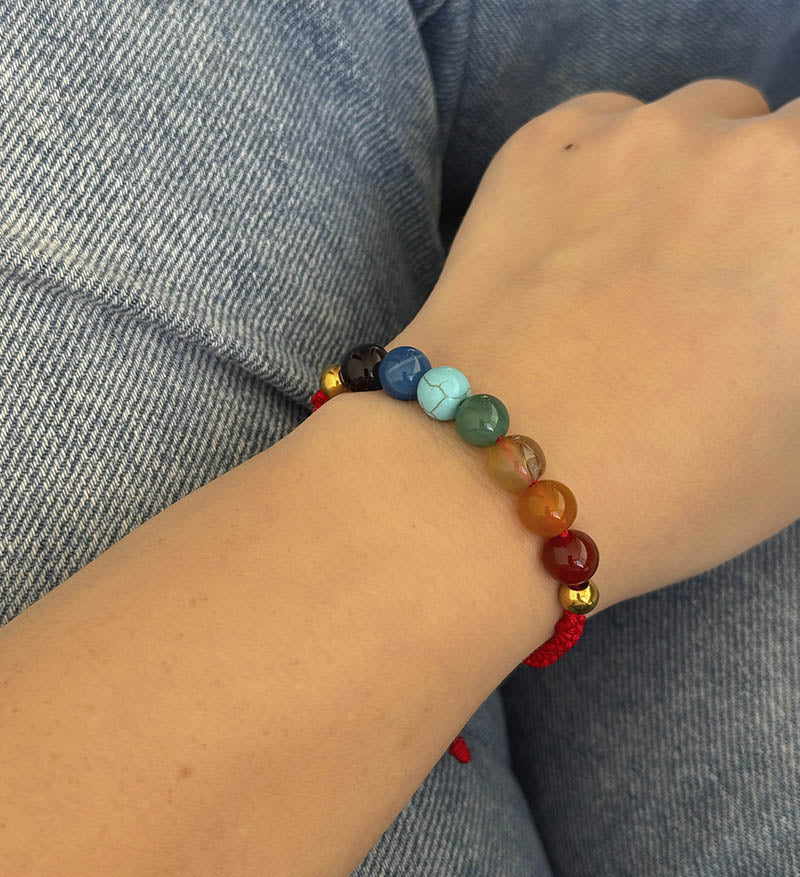 Pulsera 7 chakras
