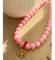 Maxi collar rosa
