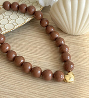 Maxi collar chocolate