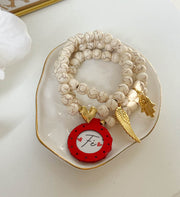 Set de 3 pulseras fe