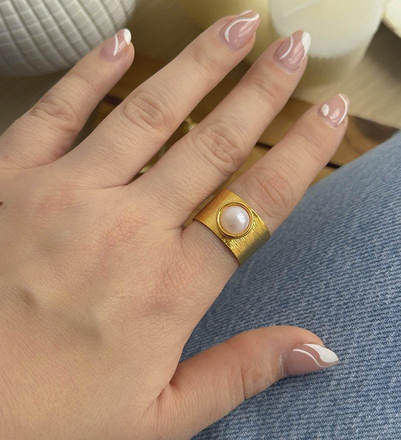 Anillo de perla
