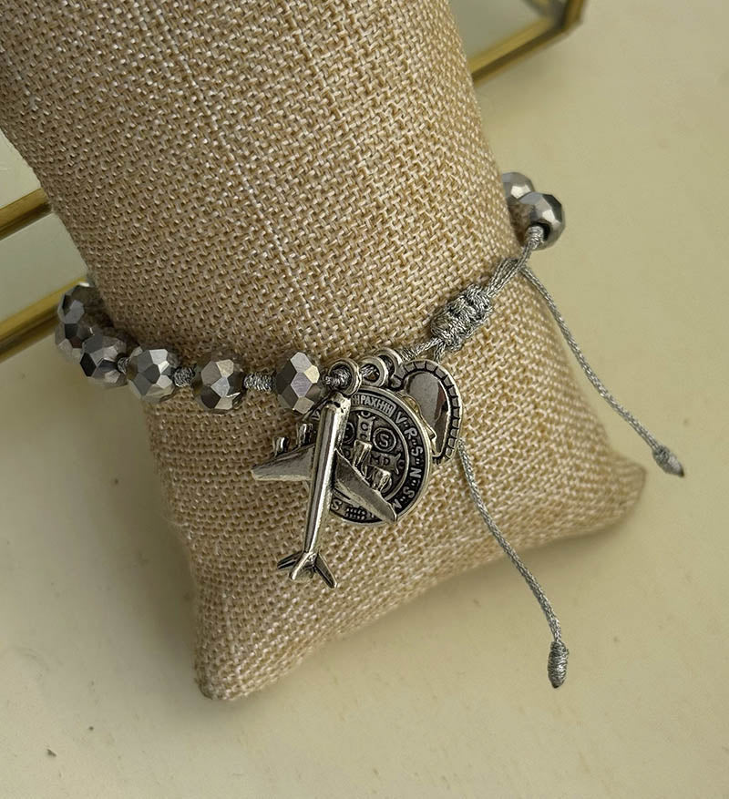 Pulsera deseos plata