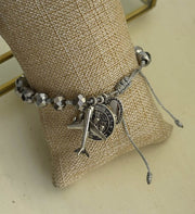Pulsera deseos plata