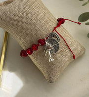 Pulsera deseos roja
