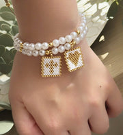 Pulsera perlas miyuki