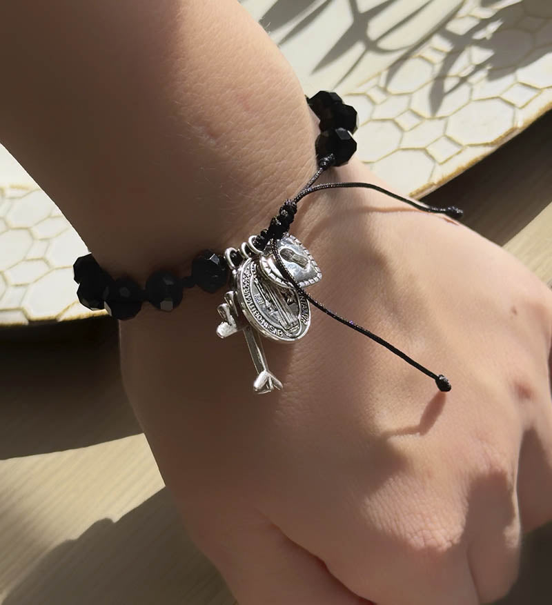 Pulsera deseos negra