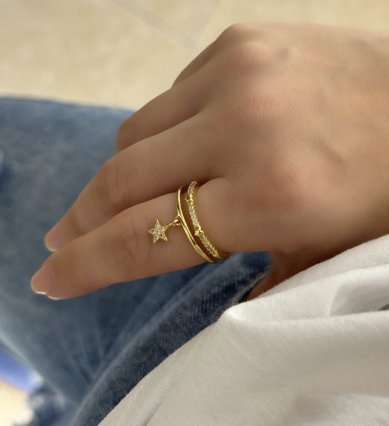 Anillo estrella mini