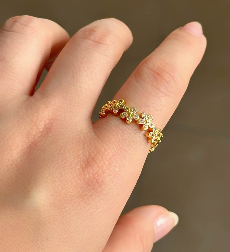 Anillo Florecitas