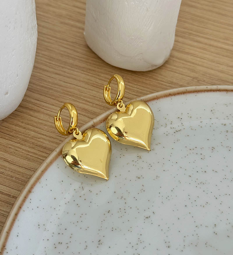 Candongas maxi corazon Rodio