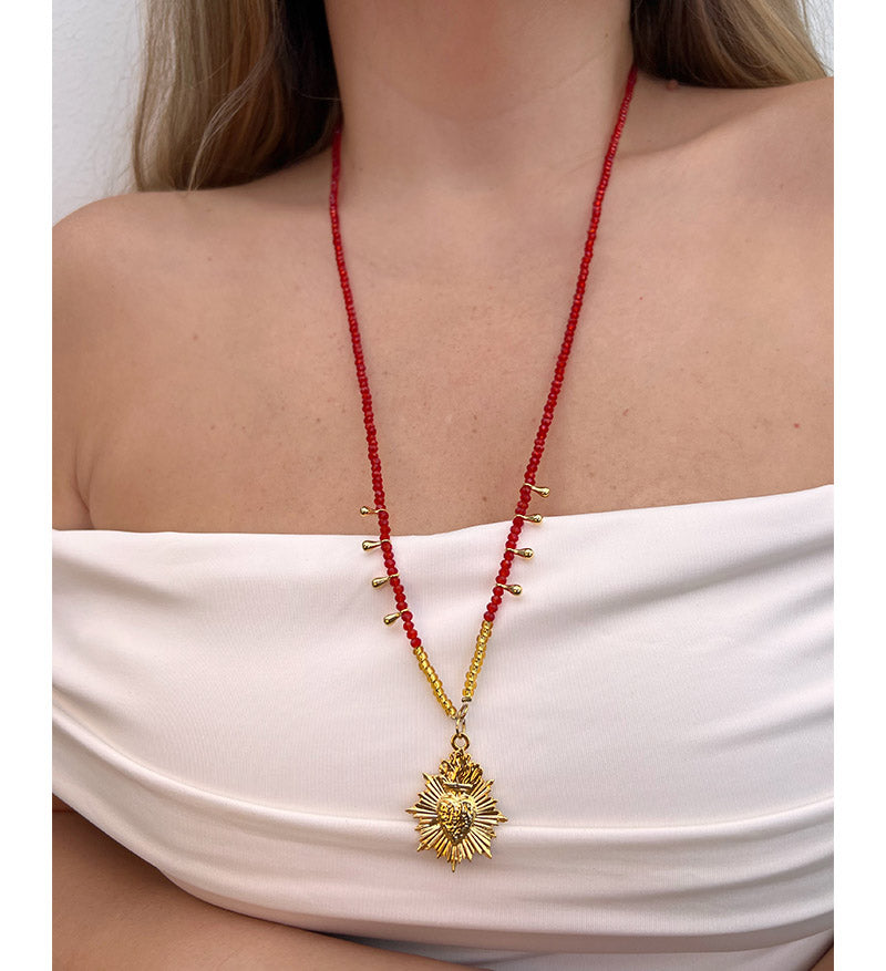 Cadena maxi corazon
