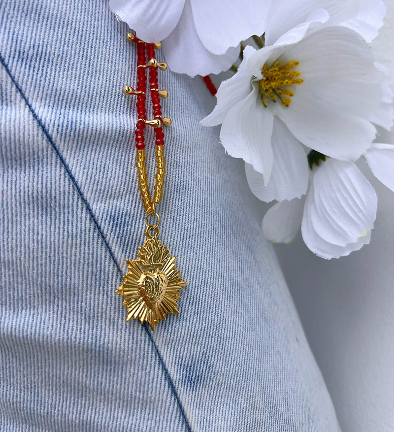 Cadena maxi corazon
