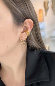 Earcuff entorchado 3 lineas