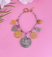 Pulsera rosa mistica