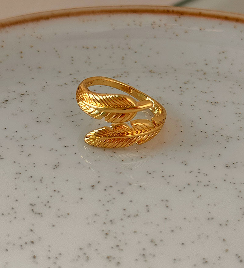 Anillo plumas